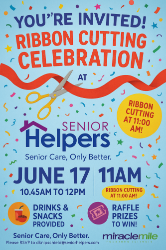 Senior Helpers Ribbon Cutting