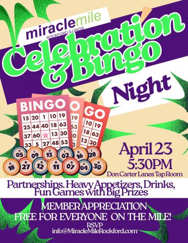 Celebration and Bingo Night